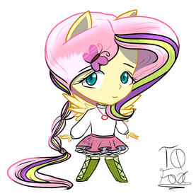 Fluttershy chibi fanart